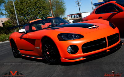 Project Dodge Viper (Mamba Edition 176/200) Wrapped in Satin Orange by DBX