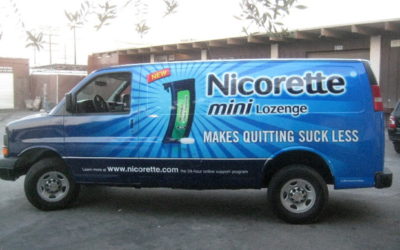 Chevy Van wrapped commercial wrap