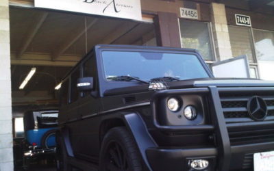 2009 Mercedes Benz G55 Designo Wrapped In Matte Black