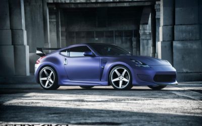 Nissan Z 370 Wrapped in Metallic Matte Purple