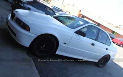 2002 BMW 530i Wrapped in Satin White by DBX