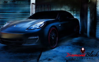 Porsche Panamera Wrapped in Matte Black!